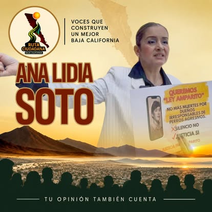 Pieza original de Ruta Ciudadana: Ana Lidia Soto